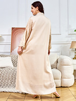 Robe longue d'été élégante pour femme, col en V, imprimé floral à sequins, 100% polyester, ornée de perles, en gros, en stock, pour le commerce international