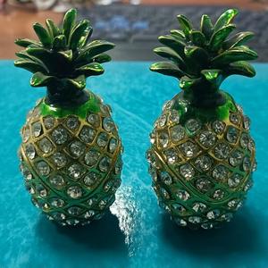 Boîte à bijoux en émail en forme de cœur libellule, en alliage, cadeau de saint-valentin, conteneur de rangement décoratif pour la maison ou les souvenirs de voyage - Product Image 3