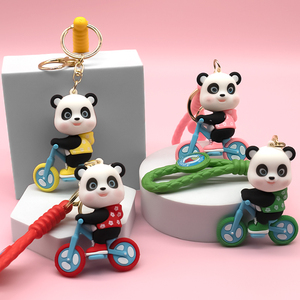 Porte-clés en silicone en forme d'animaux de la ferme de dessin animé, vache, cochon, poulet, grande taille, 3D, PVC, animaux de la ferme, caoutchouc souple, support de <span class=keywords><strong>téléphone</strong></span> portable - Product Image 4