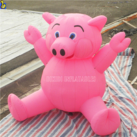 Cochon gonflable de bande dessinée, ballon géant, ballon publicitaire gonflable K2032-1