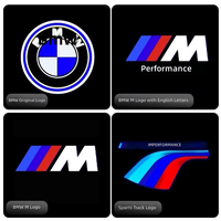Proyector de Logotipo LED para Puerta de Coche, Serie Super LED, Luz de Bienvenida con Efecto Fantasma, Resistente al Agua, Luz Láser de Cortesía, Apto para Iluminación de Coches BMW