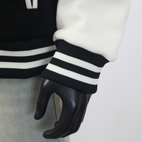 Veste universitaire personnalisée en gros, veste de baseball scolaire, uniforme d'étudiant, broderie de logo personnalisée, fournisseur de vêtements OEM pour équipes universitaires