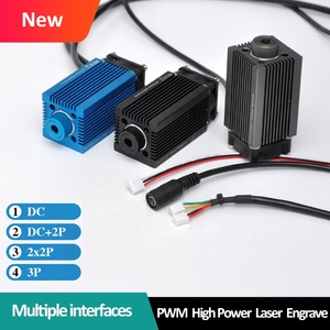 AURORA Nuevo Módulo de Diodo Láser de Fibra de Alta Potencia de 1064 nm y 1W con Motor y Controlador de CC de 12V para Corte Láser - Product Image 3