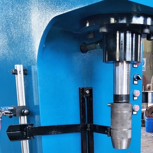 <span class=keywords><strong>Presse</strong></span> <span class=keywords><strong>hydraulique</strong></span> monocolonne de 10 tonnes avec système servo à commande PLC et cuve de pression pour l'étalonnage - Product Image 3