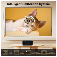 Projecteur Vidéo Voxflix VF71 1080P Full HD Intelligent Android Auto Focus Correction de Trapèze pour Home Cinéma
