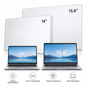 Vente en gros directe usine : Panneau de guidage de lumière (LGP) de qualité supérieure pour module de rétroéclairage d'écran d'ordinateur portable, 14 pouces et 15,6 pouces, pressé à chaud - Product Image 5