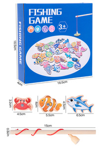COMMIKI Ocean Animal Fishing giocattolo per bambini gioco educativo di coordinazione occhio della mano per bambini da 1 a 3 anni gioco di apprendimento precoce - Product Image 6
