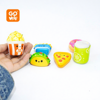 Jouet anti-stress en PU souple et à rebond lent, en forme de burger, thème alimentaire, viral transfrontalier, figurines d'action pour jeunes BS-2025