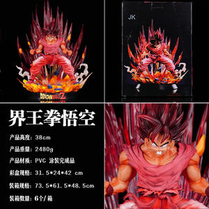 2024ใหม่รูปปั้นดราก้อนบอล GK Black Blood Saiya <span class=keywords><strong>BOS</strong></span> Sp10 goku kaiouken โมเดลการตกแต่งฟิกเกอร์ PVC - Product Image 4
