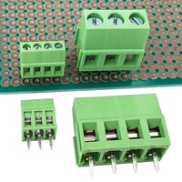 Bloque de Terminales Modular Ajustable con Conector Macho para PCB de 2.54/3.5/3.81/5.0/5.08/7.62mm