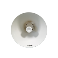 Altavoz de Bocina de Voltaje Constante de Amplio Rango de 50W, Impermeable, de Aluminio, para Sistemas de PA Analógicos e IP para Exteriores