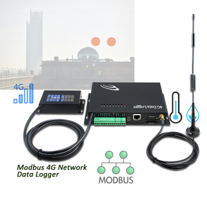 เครื่องบันทึกข้อมูลเครือข่าย Modbus 4G และเซ็นเซอร์วัดอุณหภูมิสำหรับการตรวจสอบในอุตสาหกรรม - Product Image 1