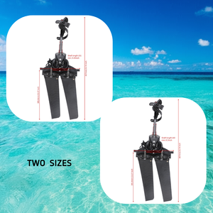 Sistema de Propulsión a Pedal para <span class=keywords><strong>Kayak</strong></span> Manos Libres, Aletas de Pedal, Mecanismo de Accionamiento Marino para Barco de Pesca, Canoa - Product Image 5