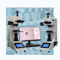 Durómetro Vickers Computarizado ASTM E92 con Torreta Automática, Máquina de Prueba Knoop para Capas Endurecidas por Induración