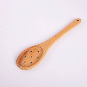 Ensemble d'ustensiles de cuisine en bois réutilisables de qualité supérieure pour restaurant, 4 pièces, 30 cm (fourchette, cuillère, spatule, spatule de cuisine) - Product Image 2