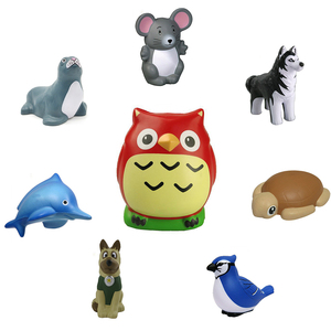 AI-MICH disesuaikan Logo busa bola stres meringankan kecemasan untuk dewasa anak-anak mainan pelepas kubus Remas PU stres bola - Product Image 5