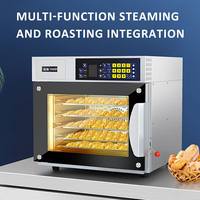 Four à convection à air chaud multifonction industriel DP Top Sale 2,7 kW pour pain et gâteaux avec 1 an de garantie