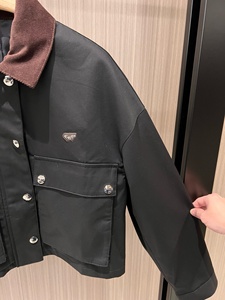 <span class=keywords><strong>Giacca</strong></span> da lavoro classica con Logo <span class=keywords><strong>a</strong></span> triangolo da <span class=keywords><strong>donna</strong></span> <span class=keywords><strong>giacca</strong></span> corta con colletto <span class=keywords><strong>in</strong></span> <span class=keywords><strong>velluto</strong></span> <span class=keywords><strong>a</strong></span> <span class=keywords><strong>coste</strong></span> Color block - Product Image 3