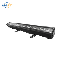 IP65 imperméabilisent l'éclairage d'étape mené par DJ pour le mariage d'événement 18x10W RGBW 4 dans 1 barre extérieure menée imperméable de mur de lavage de lavage