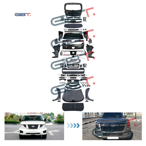 Kit carrosserie GBT New <span class=keywords><strong>Patrol</strong></span> Y62 vers Y63, modèle Platinum, pare-chocs, calandre, ailes, accessoires pour Nissan <span class=keywords><strong>Patrol</strong></span> Y62 2010-2019 vers modèle 2025 - Product Image 2