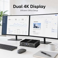 Ordinateur industriel avec processeur Intel I7 I5 I3, WiFi 6, BT5.1, double LAN, DDR4, PC embarqué pour kiosque et contrôle d'usine, fournisseur
