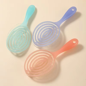 Nuevo Peine de Masaje con Diseño de Gelatina, Peine con Ranuras Huecas, Secado Rápido, Suaviza el Cabello Sin Nudos, para Uso Doméstico - Product Image 3
