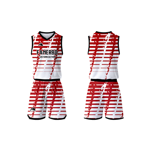 Jersey Latihan Atletik Pria Kelas Atas Set Pakaian Basket Seragam Jersey Basket Kustom - Product Image 4