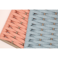 Corde tressée en caoutchouc rond de 15 mm en oléfine pour décoration de tapis de chaise pliante de jardin, vente en gros OEM
