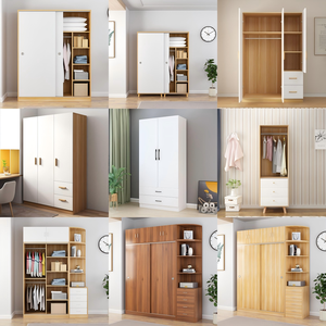 Produttore su misura <span class=keywords><strong>armadio</strong></span>, tutte le porte scorrevoli in legno massello per camere da letto, nuovo guardaroba per bambini per camere in affitto Sark - Product Image 6