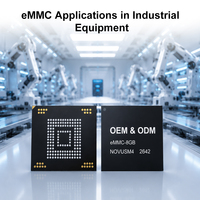 Chip de Memoria Flash EMMC OEM de Fábrica Nandstor para Cámara CCTV, 32GB 64GB 512GB 1TB, Chip de Memoria Integrado para Dispositivos Inteligentes, Tabletas, IoT
