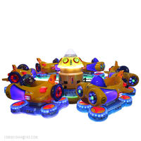 Nouveau design de carrousel en métal pour intérieur et extérieur, avec 6/8 sièges, pour centre commercial et usage domestique