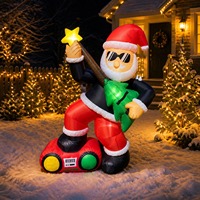 Décoration de Noël Lumineuse, Articles Idéaux pour les Festivals de Musique de Noël, Décorations Gonflables pour Pelouses et Cours
