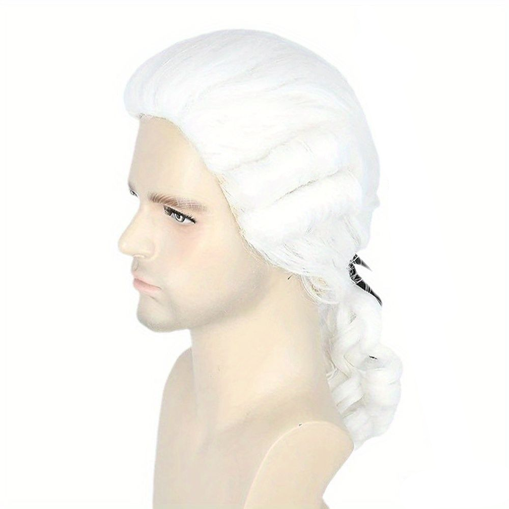 Cosplay Corto De Anime Con Peluca Blanca, Suave, Para Festiv | Envío gratis