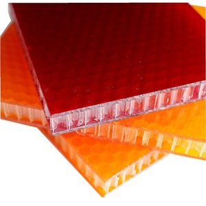 Panneau composite de décoration en nid d'abeille en <span class=keywords><strong>polycarbonate</strong></span> PC - Product Image 2