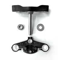 Ensemble de support de fourche supérieur et inférieur en alliage d'aluminium usiné CNC
