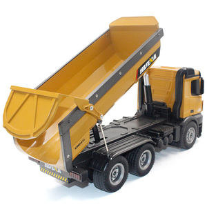 <span class=keywords><strong>Camion</strong></span> <span class=keywords><strong>benne</strong></span> télécommandé Huina Toys 1573 1/14 à 10 canaux, auto-vidangeant, en plastique, portée 30m, utilisation intérieur-extérieur, 30min d'autonomie - Product Image 2