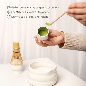 Bol à chawan <span class=keywords><strong>matcha</strong></span> en céramique avec bec verseur 2025 <span class=keywords><strong>Kit</strong></span> de <span class=keywords><strong>thé</strong></span> <span class=keywords><strong>matcha</strong></span> personnalisé à la mode avec emballage personnalisé - Product Image 4
