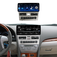 Aijia Kit de cadre de tableau de bord pour autoradio 12,3 pouces pour Toyota Camry 2006, pour écran de lecteur multimédia DVD radio, pièces de réaménagement de tableau de bord automobile