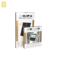 Projecteur LED solaire 30W 60W 100W 200W 300W IP66 pour extérieur, boîtier en aluminium, garantie de 2 ans