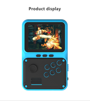 Nostalgischer Klassischer Retro Mini Handheld-Spieler mit 500-in-1 Spielen, 2,8-Zoll-Display, TV-Anschluss-Unterstützung und Komfortgriff