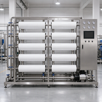 Système de traitement d'eau par osmose inverse industrielle pour la concentration de jus de fruits, usine de traitement d'eau