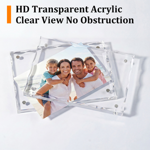 Cadre <span class=keywords><strong>photo</strong></span> double face en <span class=keywords><strong>acrylique</strong></span> transparent personnalisé à prix d'usine, cadre <span class=keywords><strong>photo</strong></span> magnétique en <span class=keywords><strong>acrylique</strong></span> transparent - Product Image 3