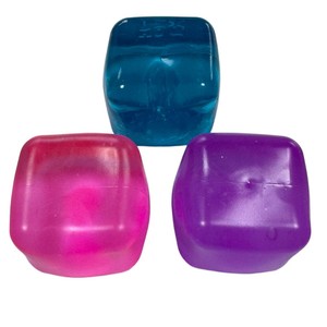 Holographic Glitter Square TPR Squishy <b>Toy</b> with Ice Texture for Anxiety Relief and <b>Educational</b> Play for Kids and Teens Squeeze - Product Image 6