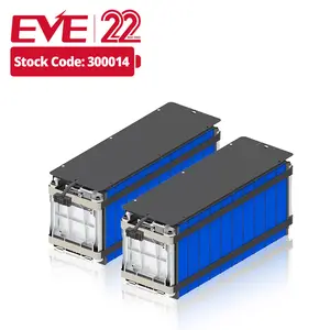 EVE 210ah 2 p8s 25.6V 5376Wh batteria di accumulo di energia solare lifepo4 105ah modulo caricabatteria al litio a celle