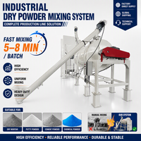 Équipement complet de production de matériaux de construction en mélange sec avec aménagement personnalisé et approvisionnement direct d'usine CE Mélangeur de mortier sec