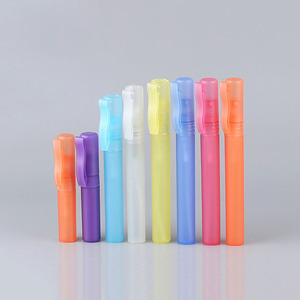 Stylo pulvérisateur désinfectant pour les mains personnalisé avec logo, 10 ml, 5 ml, 3 ml, transparent et noir doré - Product Image 4