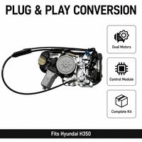 Nouveau modèle personnalisé de voiture ensemble de porte centrale coulissante électrique mécanique automatique pièces de porte centrale coulissante pour Hyundai H350