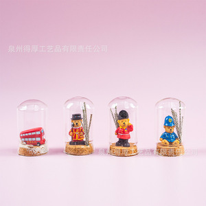 Aimants en résine sur le thème de la plage, forme personnalisée, cadeau décoratif pour la maison ou souvenirs de voyage - Product Image 3