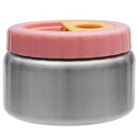 Thermos isotherme en acier inoxydable pour enfants, boîte à repas pour bébé avec couvercle anti-fuite, chauffable et compatible micro-ondes pour aliments chauds/froids