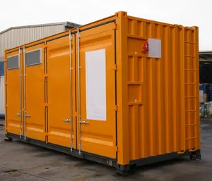 Kunden spezifische 20 Fuß Container Corten Stahl Versand behälter Seitentüren
